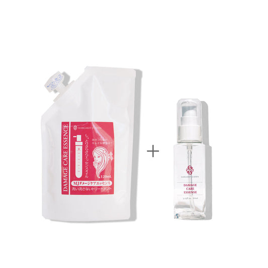Margaret Josefin damage care hair essence pouch type 120ml + 60ml empty bottle(english)